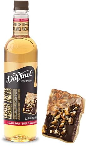 DaVinci Gourmet Classic Syrup, English Toffee, 25.4-Ounce Bottles (Pack of 3)