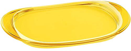 guzzini 23070088 vassoio piccolo 'feeling' giallo