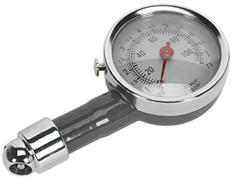 Sealey Tstpg43 Dial Type Pressure Gauge 0-100Psi