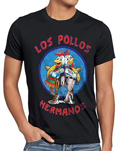 style3 Los Pollos Camiseta para Hombre T-Shirt