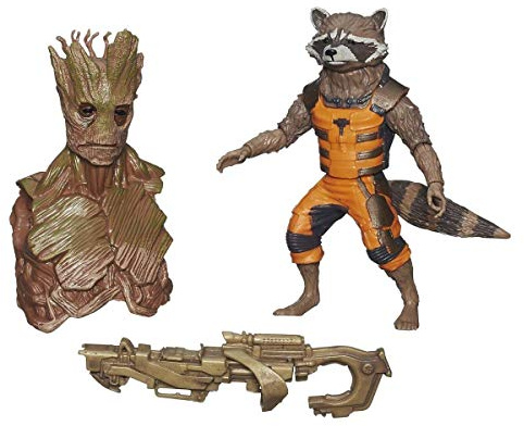 Marvel Guardians of The Galaxy Rocket Raccoon Figure, 6-Inch