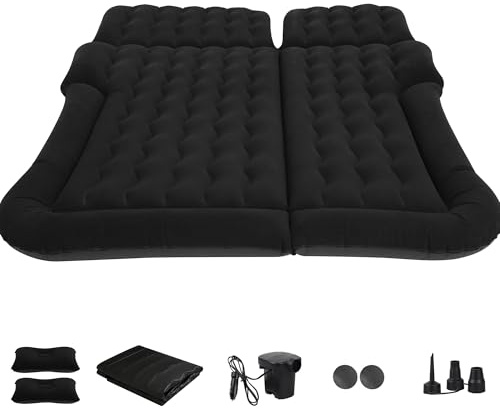 EAQ Matelas Gonflable pour Voiture SUV,Matelas Voiture,Combi pour siège arrière de Voiture Mobile, Matelas Gonflable Plus épais pour Les Voyages, Le Camping, Les activités de Plein air