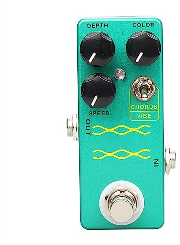 effetti per chitarra Pedale Chorus Tremolo Pedale Effetto Chitarra Elettrica Pedale Chitarra Vibrato True Bypass