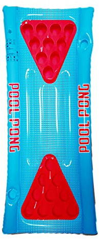 labreeze Jeu de bière-pong gonflable pour l'été, le salon, la piscine, la plage, les fêtes