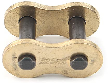 SIKUAI Enlace de conexión de remache de cadena de motor 525 con kit de sello para GSXR1000 2001-2010