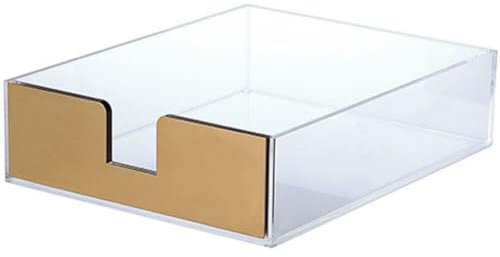 Glixoft Acryl-notizblock, Transparent, Memo-hülle, Memo-Halter, Spenderbox, Würfel, Notizhalter, Memo-Organizer, Zubehör Für Büro Und Zuhause