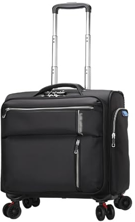 GOTYKE Laptop Trolley Business Rolling Laptop Case Laptoptasche mit Rollen Bis zu Laptop wasserdichte Aktentasche für Reisen/Schule/Männer/Frauen(4,43 * 20 * 42CM)