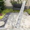 EXCLURA Entwässerungsrinne Terrassenrinnen-Abflussset aus Edelstahl, Schmaler Abflussgraben mit Gitter, Metall-Regenrinnensieb für Hof/Pool/Hausseite(W-5cm(2) x H-3cm(1 1/8))