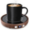 Calentador de Tazas,MQFORU Calentador de Tazas de café,Calentador de Tazas con 3 ajustes de Temperatura,Temporizador de 2-12H Apagado automático de 4 Horas Placa calentadora de Velas