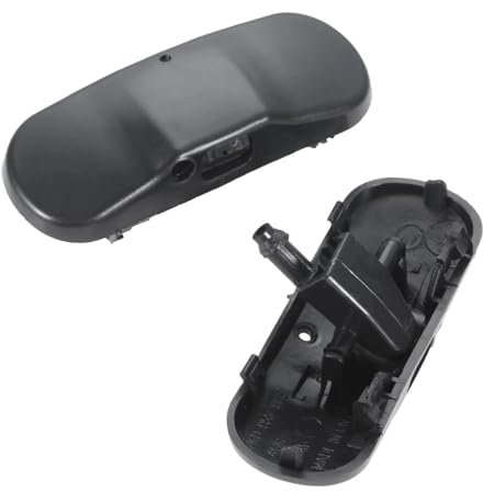 RCTGPGJAC 2 Stück Scheibenwaschdüse Wassersprühdüse kompatibel for Volkswagen Passat B6 Jetta Golf GTI Caddy Teilenummer 2KD 955 985