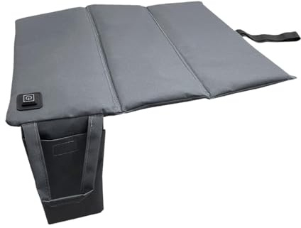 Sharplace Beheiztes Sitzkissen, Stadionkissen, warme Unterlage, Matte, faltbar, tragbar, USB-Power-Stuhlunterlage für Park, Terrasse,