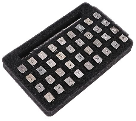 TEHAUX Troquel De Corte De Letras Plantilla De Relieve Herramienta De Manualidades Para Álbumes De Recortes y Decoración