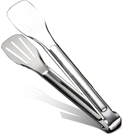 LYVQZPWLRLa cucina, Pinze da cucina, pinze for alimenti in acciaio inossidabile, pinze for bistecche resistenti al calore, pinze for pasticceria(24x4.5x3cm)