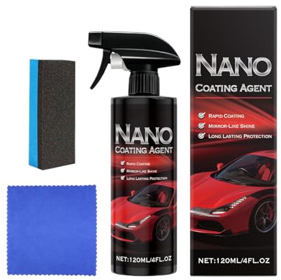Spray Protector Para Coches | 120ml Limpiador Protector De Pintura | Limpiavidrios | Para Moto Taller Garaje Mantenimiento Exterior Vehículo Camión SUV