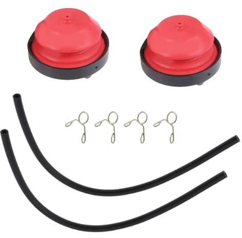 Homeponnew Priming Bulb Pump Kit for Lawn Mower 570682, 570682A, 751-10639 - Compatible with AV520 HMSK100 HMSK105 HMSK110-2 Sets with Fuel Lines and Clamps
