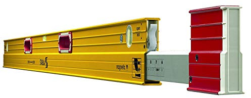 Stabila 17710 Telescopic Spirit Level Type 106 TM 186-318 cm with Rare Earth Magnetic System