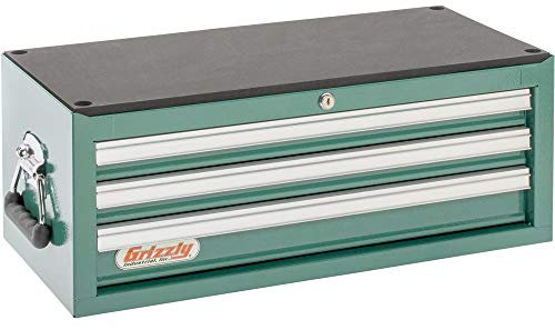 Grizzly H0837 3 Drawer Middle Chest With Ball Bearing Slides