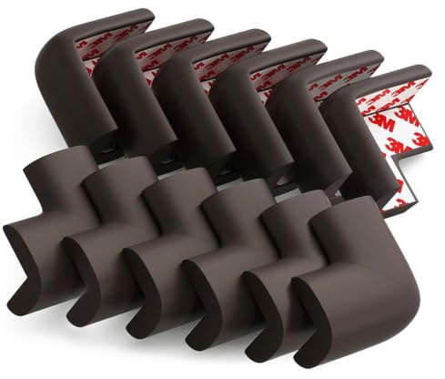 Protector de esquina suave, cojín de seguridad para bebés, parachoques de esquina para muebles, a prueba de esquinas para bebé, cojín de esquina, protector de borde de mesa de seguridad, borde a