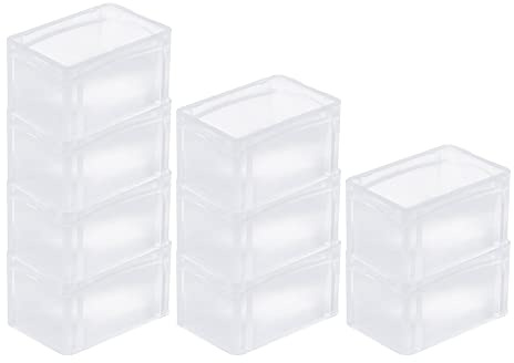 PROREGAL SuperSparSet 10x Transparenter Eurobehälter BasicLine mit geschlossenem Griff | HxBxT 17x20x30cm | 7,2 Liter | Eurobox, Transportbox, Transportbehälter, Stapelbehälter