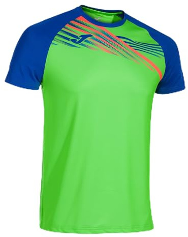 Joma Camiseta Manga Corta Elite x Verde Fluor Royal