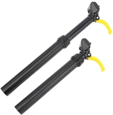 TYNXK Fahrradsattelstütze MTB Heben Sie hydraulische Suspension Fahrrad Sattelstütze Aluminiumlegierung 30.9 x 375mm Stoßdämpfer Sattelstütze Handsteuerung Mountainbike Fahrrad Sattelstütze