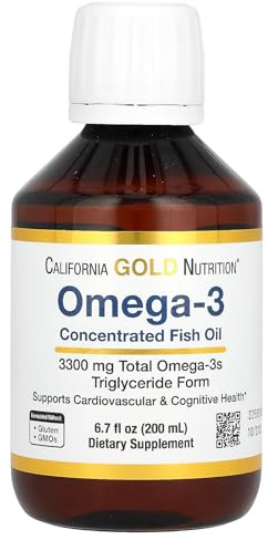 Norwegian Extra Strength Oslomega® Omega 3 Fish Oil, Natural Lemon, 6.7 fl oz (200 ml), California Gold Nutrition