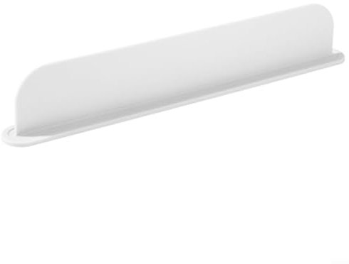 Silicone Sink Splash Guard Water Barrier Kitchen Bathroom Countertop Protector Dishwasher Safe Reusable Easy Clean Versatile Backsplash 49x5x8.5cm Grey White Mint Green Olive Green Black(white)