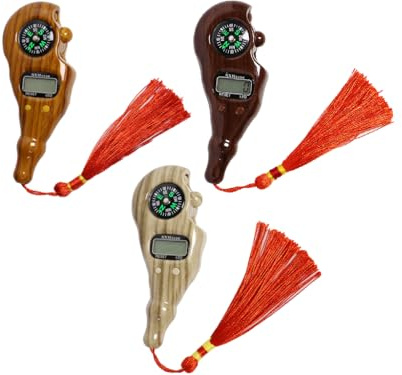 Hitopin 3 Stücke Digital Beads Counter,Buddha Perlen Zähler,Digitale Perlen Zähler, Muslimisches Gebet Perlenzähler,Prayer Beads Counter mit LED Licht und Kompass,für Meditation, Muslimisches Gebet