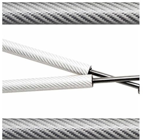 Muelles De Gas para Lexus IS F IS250 IS300 IS350 2005-2015 Sin Alerón Portón Trasero Maletero Soportes De Elevación con Resorte De Gas De 1831 Pulgadas Muelle Neumático Maletero(Plata)