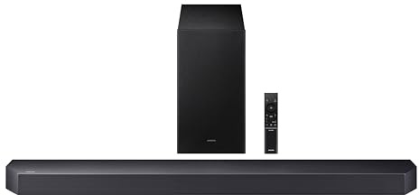 SAMSUNG Q-Series Soundbar HW Q600F 3.1.2 ch Subwoofer (Model 2025) SpaceFit Sound Pro, Q-Symphony, Adaptive Sound