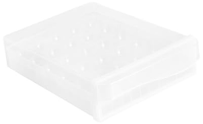 Homoyoyo Boîte de Rangement Plastique pour Œufs Panier de Réfrigérateur Organisateur Œufs Domestique