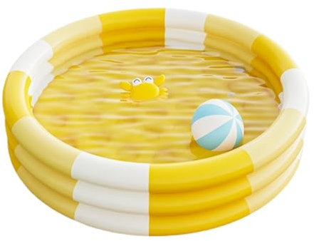 Ceprznvey Kinder Aufblasbarer Pool - Aufblasbarer Familienpool | Wasserspielzeug Verdickte Schwimmmatte Für Badezeit Zu Hause Garten Terrasse