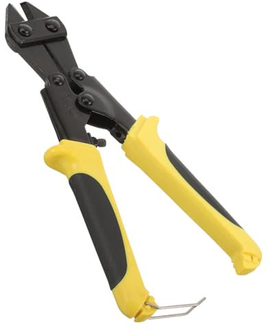 ABOOFAN Hochleistungs Drahtschneider Ergonomischer Drahtschneider 8 Zoll Kleiner Aus Kohlenstoffstahl Für Ketten Drähte Kompaktes Design Elektrisches Werkzeug