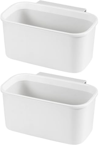 GALPADA Contenitore Portaoggetti Da Comodino Per Dormitorio Cestino Per Rifiuti Da Appendere Alla Casa Design Sospeso Compatto Materiale Resistente Per Cucina e Bagno