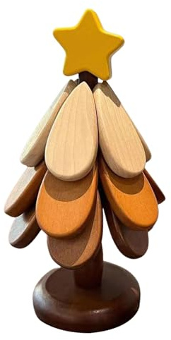 Natural Wooden Trivets For Hot Dishes, Little Star, Little Cherry Tree Art For Wood Coasters, Tree Shape Foldable Heat Resistant Pads Non-Slip Pot Holder Coasters Placemat For Insulation And Hot Pots