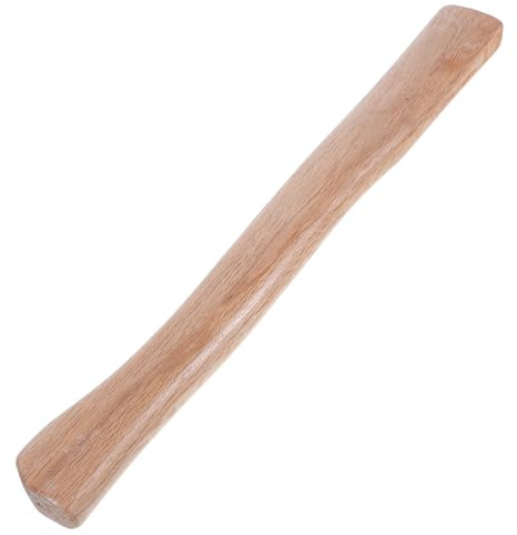 DECOMELODY Replacement Handle and Wooden Handle 40cm Hardwood Ash Wood for Gardening Landscaping and Woodworking Maintenance