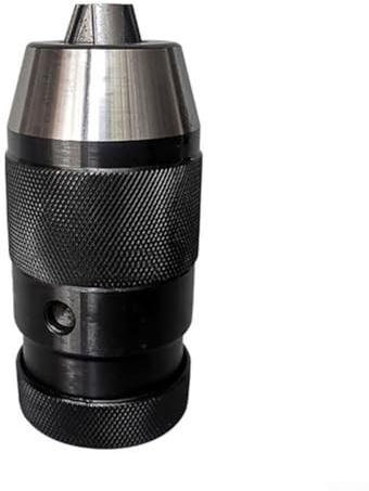 Dolvitrny Portabrocas cónico autoajustable para torno, para fresadora CNC y prensa de taladro - B10/B12/B16/B18/B22 portabrocas sin llave, sujeción de 0,5-20 mm (B16)