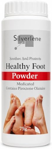 Antifungal Powder for Athlete's Foot, 75g | Medicated with Piroctone Olamine, Moisture Absorbing, Odour Fighting, Soothing Relief