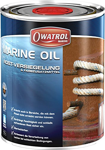 Owatrol Marine Oil 1 Litre of Penetrating Oil, Rust Seal