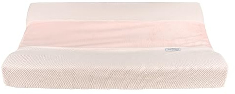 Baby's Only - Baby Wickelauflagenbezug 45x70 cm aus Baumwolle - Bezug für Wickelauflage Classic - Strickbezug für Wickelunterlage - für alle Standard-Wickelauflagen - Klassisch Rosa