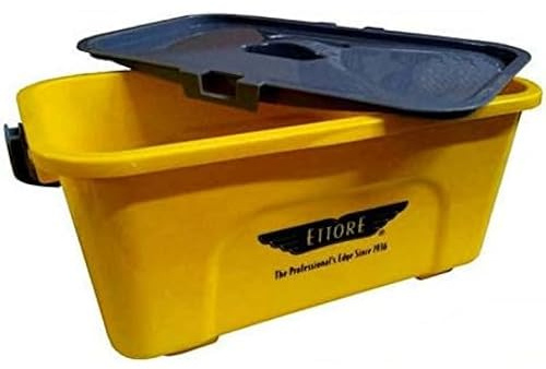 Bayersan Window Cleaning Washing Yellow Compact Bucket (With Lid)