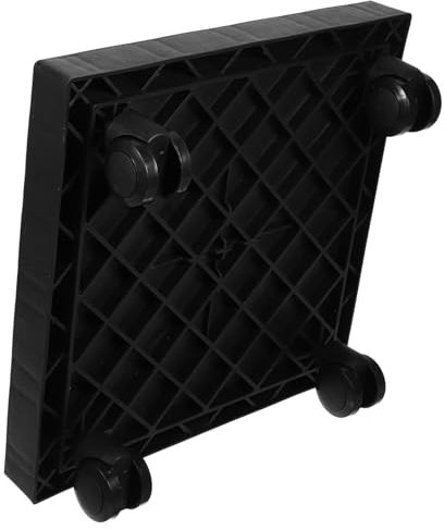 Yardwe Support De Plante Carré avec roulettes pour Pots De Fleurs Plateau Mobile Facile à Déplacer pour Intérieur Et Extérieur
