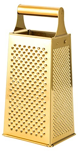 Zerodeko Râpe à Fromage Multifonction En Acier Inoxydable, Râpe à Légumes Solide, Grosse Taille, Manches Antidérapants, Usage Domestique, Coupe Fruits Et Légumes, Ustensile Cuisine En Acier Inoxydable