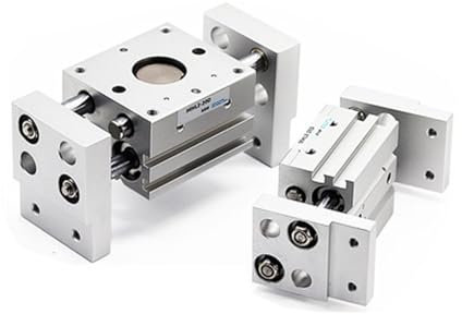 CLBSWYEJK MHL2 Doppeltwirkender pneumatischer Greifer SMC-Ersatz-T-Typ-Luftgreifer 10D/16D/20D/25D/10D1/16D1/20D1/25D1 MHL2 (Size : MHL2-32D)
