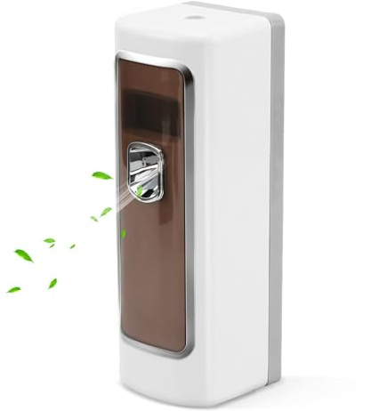 Sonhomay Automatischer Lufterfrischer-Spender, Wandhalterung, LCD-Display, automatischer Lufterfrischer-Sprühspender für Badezimmer, Büro, Hote