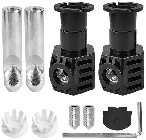 Ensemble de Fixation Intelligent pour Cuvette WC Suspendu, Comprenant des Charnières de Fixation et Des Vis de Couvercle D'huile, Ce Kit Convient aux Toilettes Suspendues au Mur