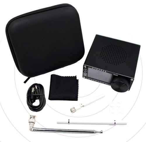 Genérico Receptor de Radio de Onda Corta, Receptor ATS-25x2 | Radio Receptor Red All Band WiFi Configuración - Potente de Onda Corta Multifuncional para Amantes, Amigos