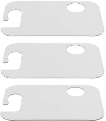 ECSiNG 3 arandelas de bisagra de puerta delantera inferior de 81 x 51,3 mm 7L5831483 95553148300 compatible con Wolkswagen Golf 4 1997-2006