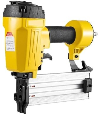 ST64 Pneumatic Concrete T Nailer Framing Home Decoration DIY 14-Gauge Nail Gun Steel Frame Woodworking Air Stapler Efficient Accurate Stapling