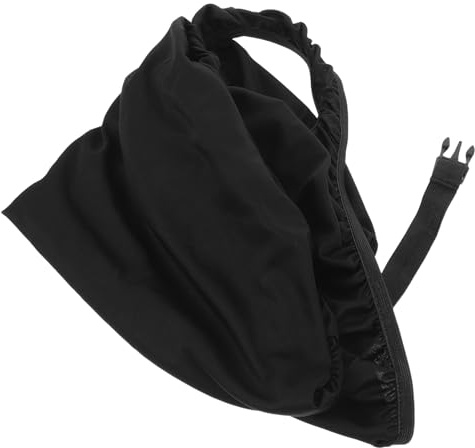 Parasol para Cochecito de Ñiño Negro, Doble Cara, Verano
